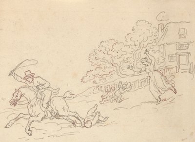 Album Drawing by Thomas Rowlandson