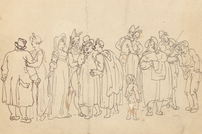 Album Drawing by Thomas Rowlandson