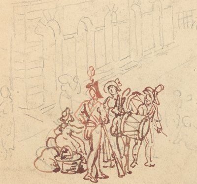 Album Drawing by Thomas Rowlandson