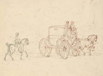 Album Drawing by Thomas Rowlandson