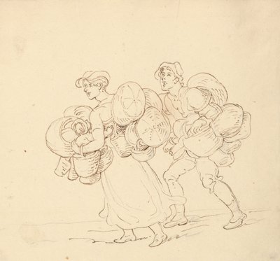 Album Drawing by Thomas Rowlandson