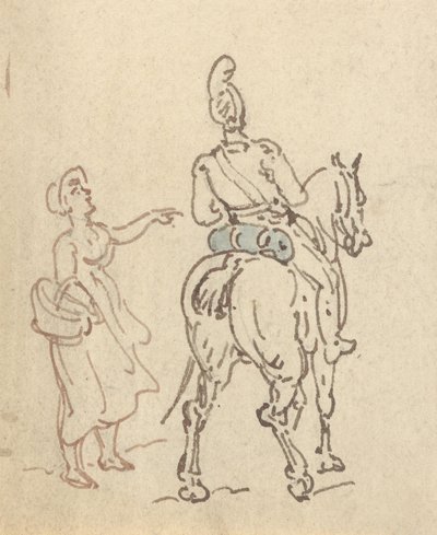 Album Drawing by Thomas Rowlandson
