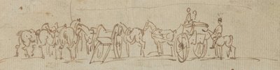 Album Drawing by Thomas Rowlandson