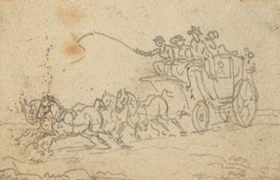 Album Drawing by Thomas Rowlandson