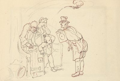 Album Drawing by Thomas Rowlandson