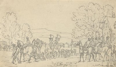 Album Drawing by Thomas Rowlandson