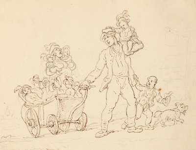 Album Drawing by Thomas Rowlandson