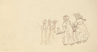 Album Drawing by Thomas Rowlandson