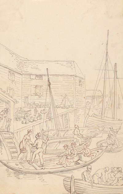 Album Drawing by Thomas Rowlandson