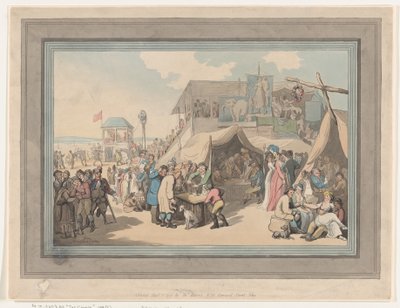 Between Heats [The Course], January 1, 1798 by Thomas Rowlandson
