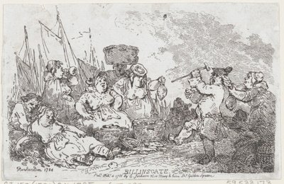 Billingsgate by Thomas Rowlandson