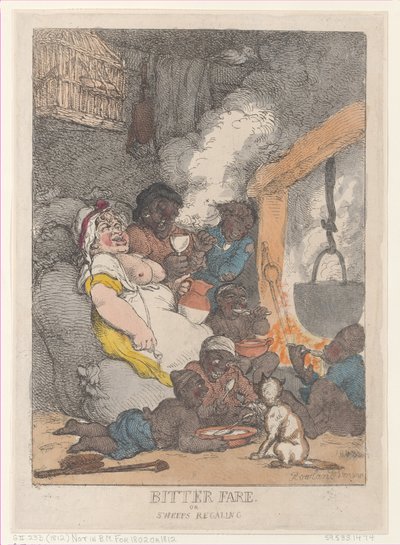 Bitter Fare or Sweeps Regaling by Thomas Rowlandson