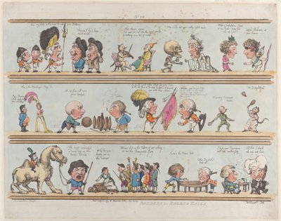 Borders for Rooms & Halls, Plate 10, July 10, 1799 by Thomas Rowlandson