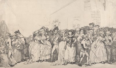 Box Lobby Loungers by Thomas Rowlandson
