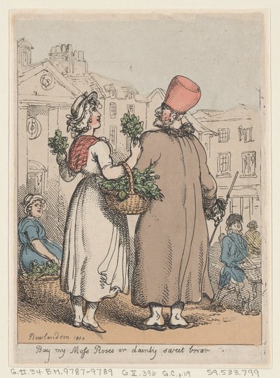 Buy My Moss Roses, or Dainty Sweet briar by Thomas Rowlandson