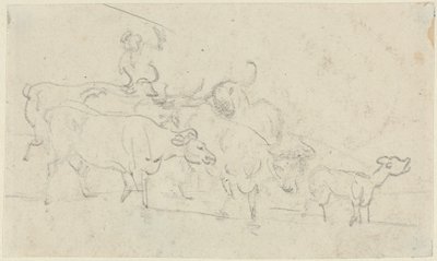 Cattle by Thomas Rowlandson