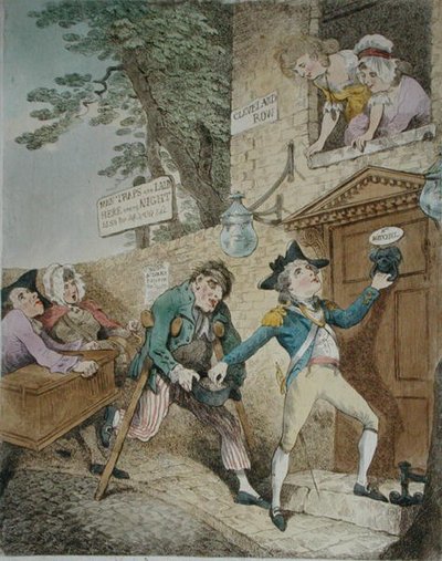 Charity Covereth a Multitude of Sins by Thomas Rowlandson