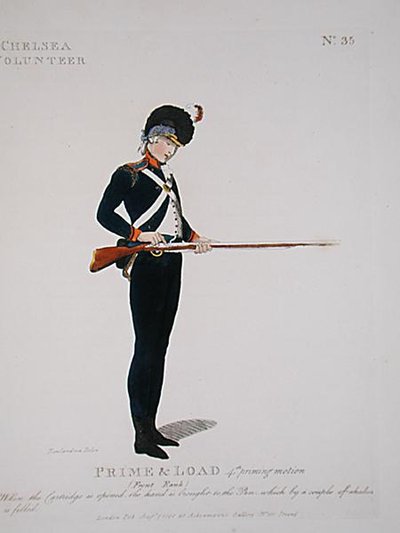 Chelsea Volunteer, plate 35 from 