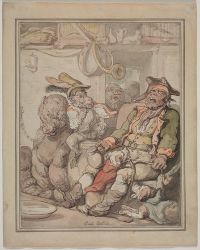Comparative Anatomy Study, c. 1810-1820 by Thomas Rowlandson