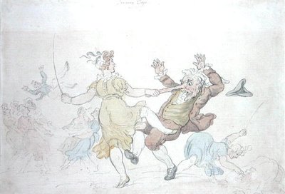 Dancing Dogs by Thomas Rowlandson