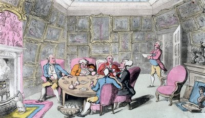Doctor Syntax with My Lord by Thomas Rowlandson