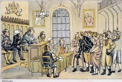 Dr Syntax Before the Court of Justice - in 