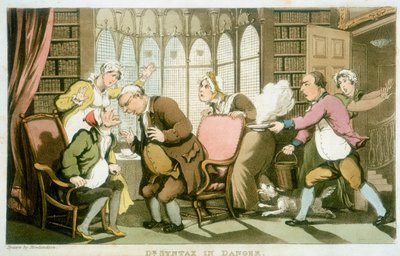Dr Syntax in Danger by Thomas Rowlandson