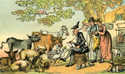 Dr Syntax Sketching After Nature by Thomas Rowlandson