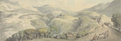 Entrance to Festiniog, Wales by Thomas Rowlandson