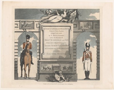 Forward, Hungarian and Highland Broadsword by Thomas Rowlandson