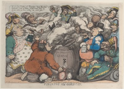 Funcking the Corsican by Thomas Rowlandson