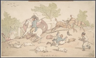 Going to Ivy Bridge by Thomas Rowlandson