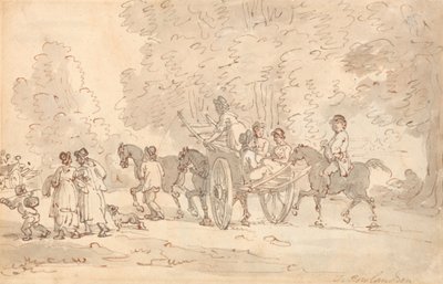 Going to Market by Thomas Rowlandson