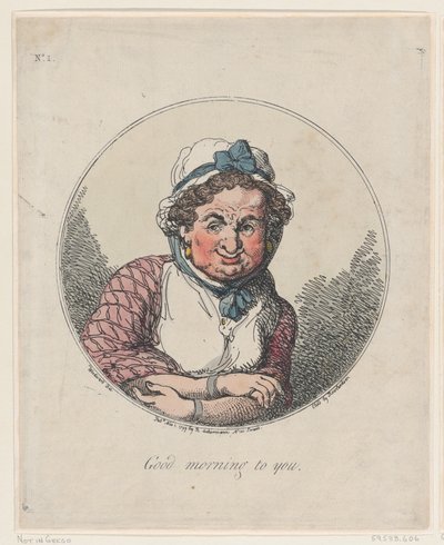 Good Morning To You, November 1, 1799 by Thomas Rowlandson