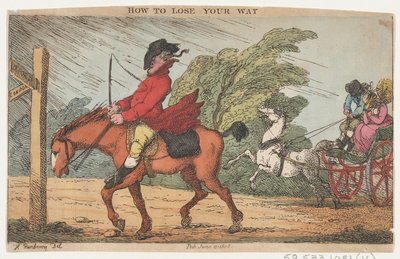 How to Lose Your Way by Thomas Rowlandson