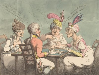 How to Pluck a Goose by Thomas Rowlandson