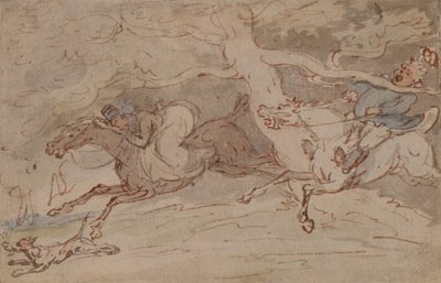 How to Twist Your Neck by Thomas Rowlandson