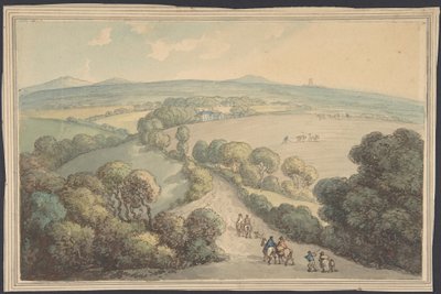 Landscape by Thomas Rowlandson
