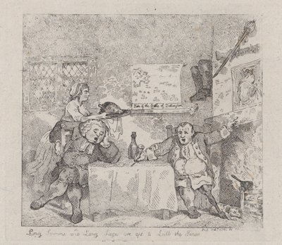 Long Sermons and Long Sieges are Apt to Lull the Senses, February 11, 1783 by Thomas Rowlandson