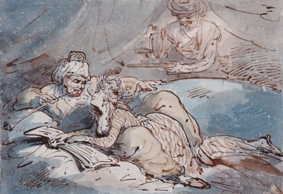 Love in the East by Thomas Rowlandson