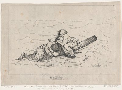Misery by Thomas Rowlandson