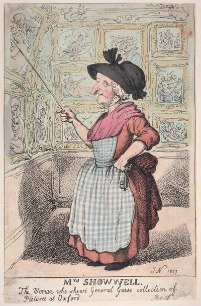 Mrs. Showell, the Woman who Shows General Guise