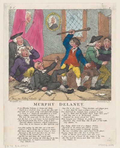 Murphy Delaney by Thomas Rowlandson