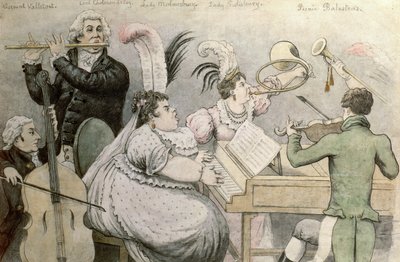 Musical Party by Thomas Rowlandson