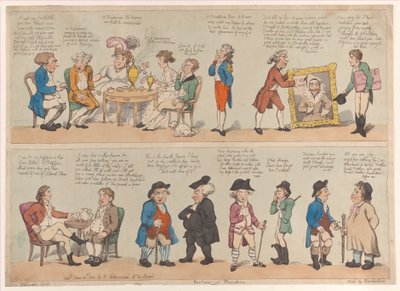 Pictures of Prejudice by Thomas Rowlandson