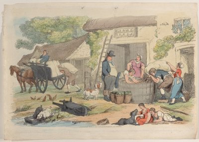 Plate 16, from World in Miniature by Thomas Rowlandson