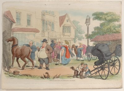 Plate 27, from World in Miniature, 1816 by Thomas Rowlandson