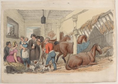 Plate 36, from World in Miniature by Thomas Rowlandson