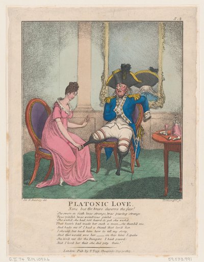 Platonic Love by Thomas Rowlandson
