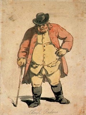 Portrait of Joseph Boden, c.1806-11 by Thomas Rowlandson